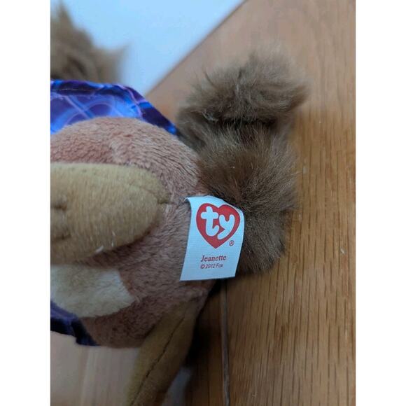 2012 TY Alvin & The Chipmunks Chipette Jeanette 7" Great Condition - Picture 3 of 3